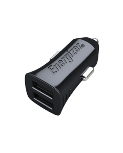 Car Charger 2.4A 2USB + Micro USB Cable Black