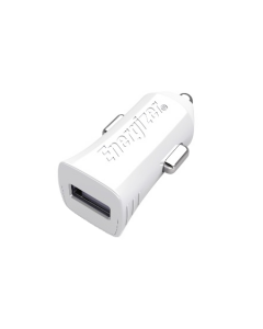 Car Charger 2.4A + Lightning Cable White
