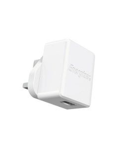 Wall Charger 2.4A 2USB + Lightning Cable White